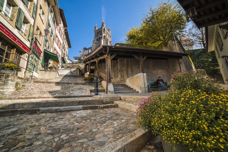 Les Escaliers du marché, Lausanne