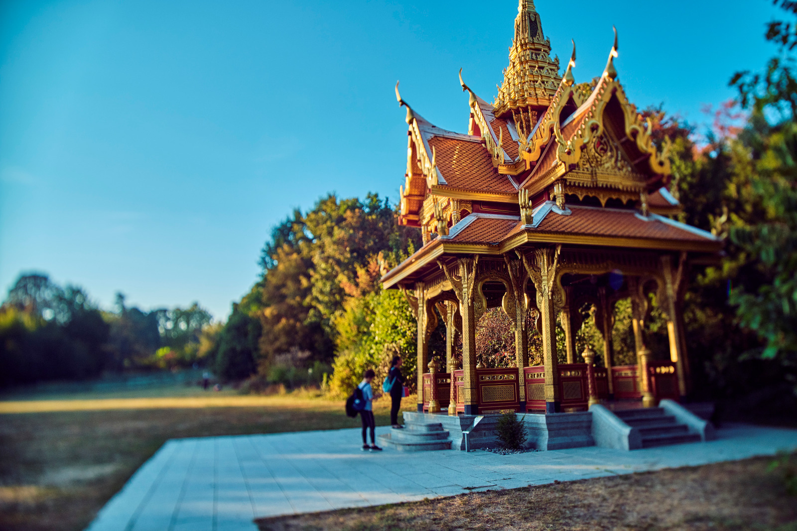 Le Parc Denantou et son pavillon Thaï