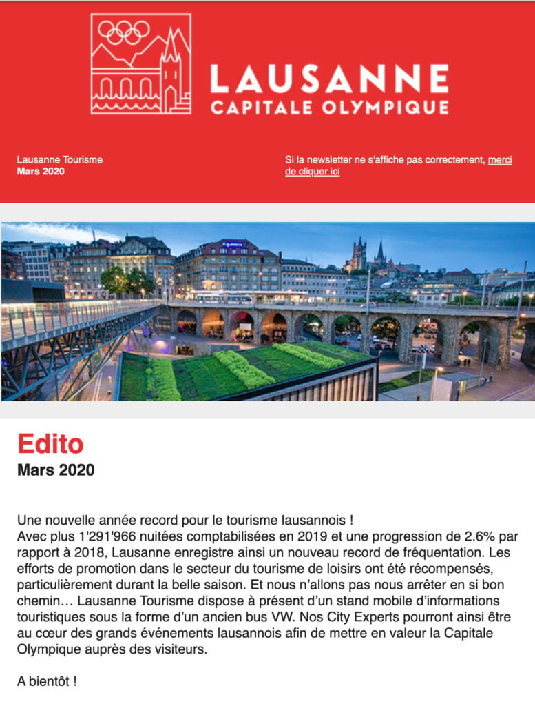 Lausanne, Capitale Olympique