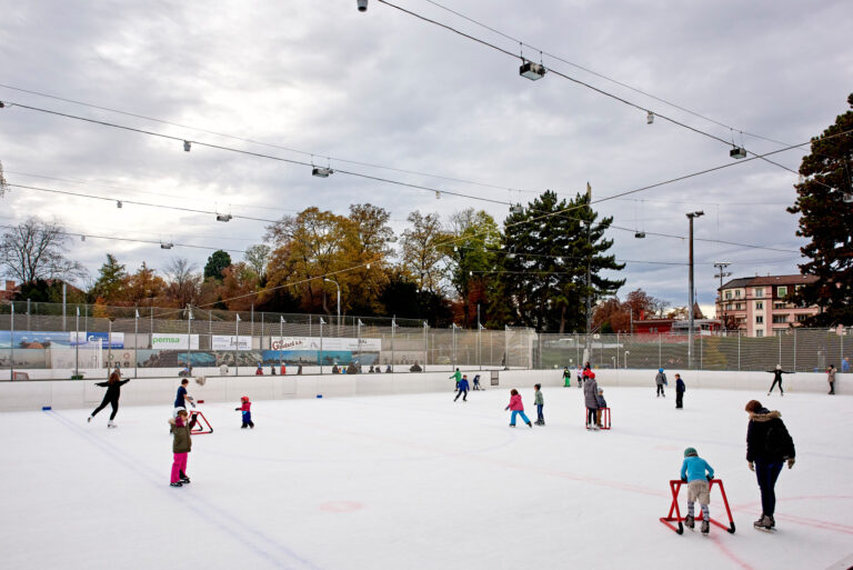 Joies du patin a la Patinoire de Montchoisi Lausanne