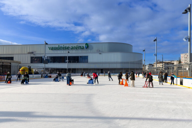 Patinoire de la Vaudoise Arena.